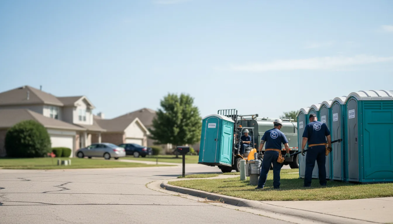 Porta Potty Rental in Justin, TX near me